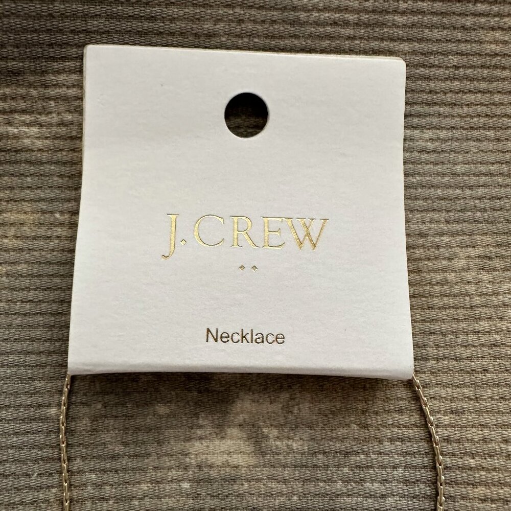 J Crew Ribbon Necklace - Picture 2 of 3